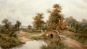 The Sheep Drover by Thomas Clark
